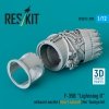 RESKIT RSU72-0290 F-35B Lightning II exhaust nozzle (Short takeoff) for Tamiya kit (3D printed) (1/72)